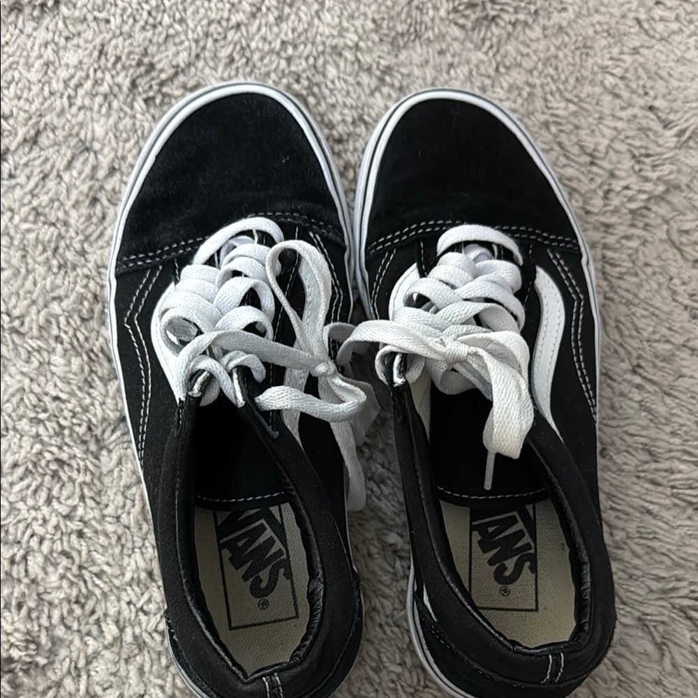 Vans Black and White Old Skool Shoes